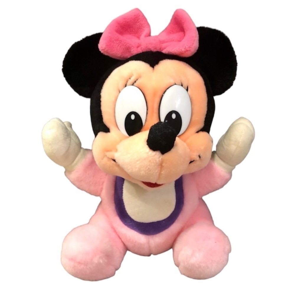 Disney Baby Minnie Mouse Plush Stuffed Animal Toy